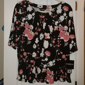 Liz Claiborne Super Soft Flowered Shirt